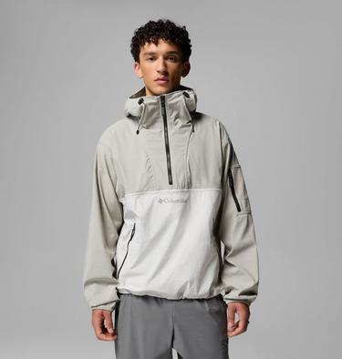 Men&rsquo;s Woven Jacket, Color: Flint Grey, Moonstone, image 1