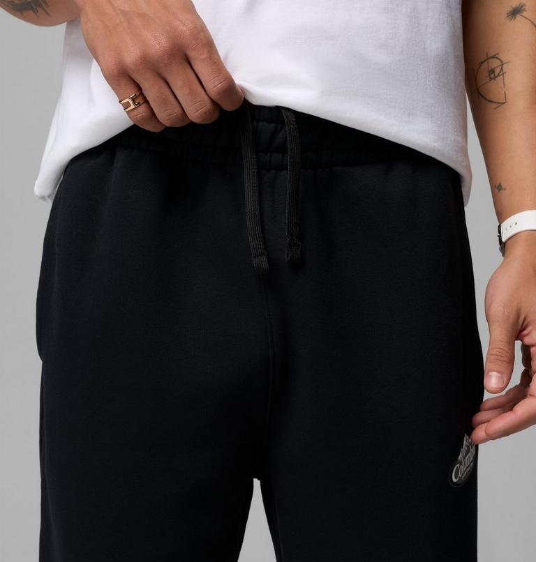 Men's Heavyweight Jogger, Color: Black, Snowy Peaks, image 5