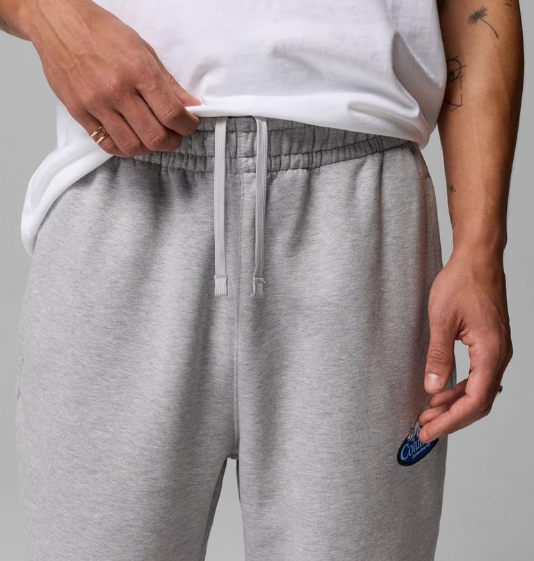 Men's Heavyweight Jogger, Color: Columbia Grey Heather, Snowy Peaks, image 4
