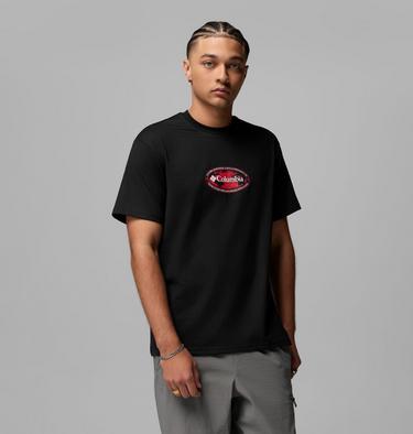 Men's Heavyweight Graphic T-Shirt, Color: Black, Worldwide, image 9