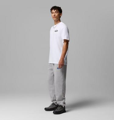 Men's Heavyweight Graphic T-Shirt, Color: White, Snowy Peaks, image 6