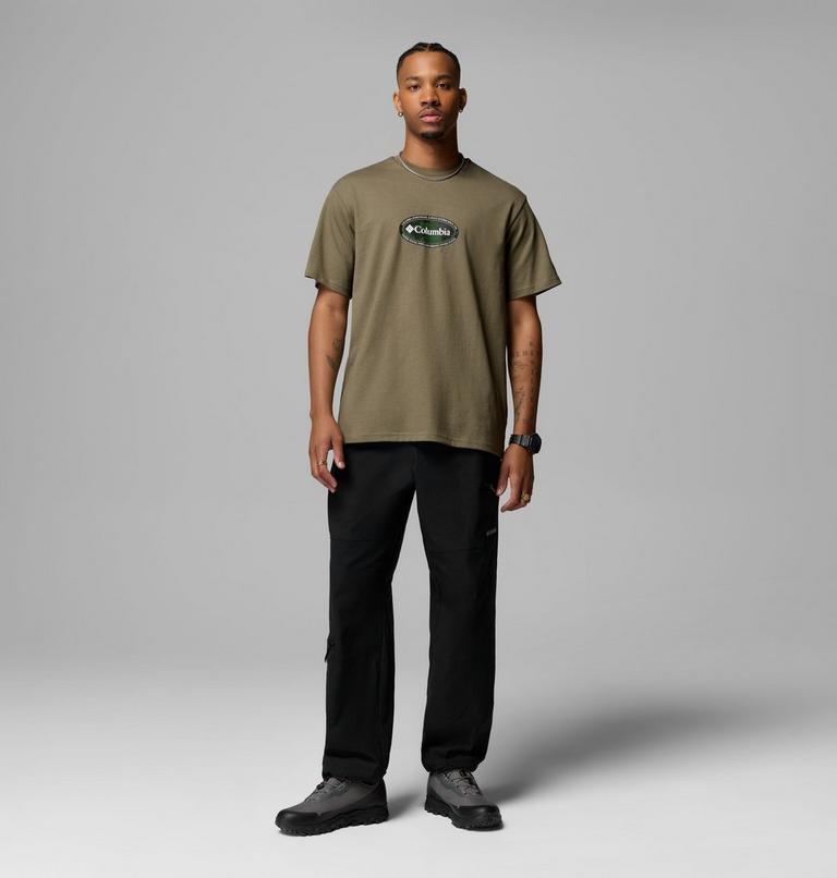 Men's Heavyweight Graphic T-Shirt, Color: Stone Green, Worldwide, image 6