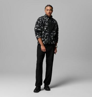 Giacca in pile stampata Mou/tain da uomo, Color: Black Broken Rockcamo, image 6