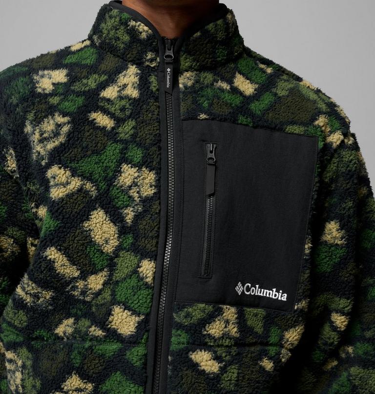 Giacca in pile stampata Mou/tain da uomo, Color: Woodland Broken Rockcamo, image 10