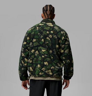 Giacca in pile stampata Mou/tain da uomo, Color: Woodland Broken Rockcamo, image 3