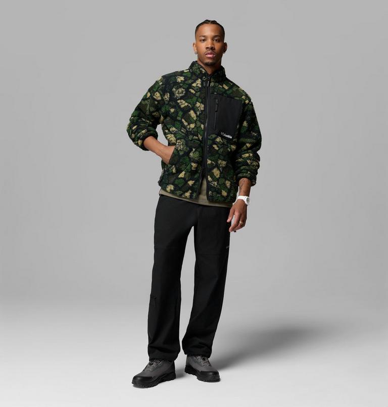 Giacca in pile stampata Mou/tain da uomo, Color: Woodland Broken Rockcamo, image 11