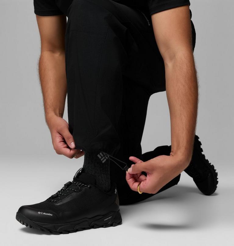 Men's Woven Cargo Jogger, Color: Black, image 8