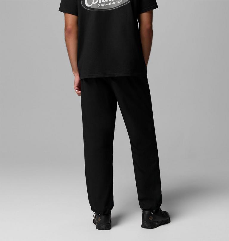 Men's Woven Cargo Jogger, Color: Black, image 3