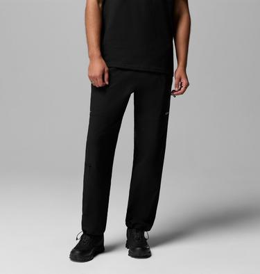 Men's Woven Cargo Jogger, Color: Black, image 3