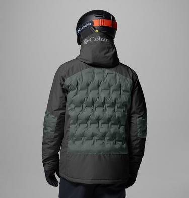 Men's Alpine Break II Insulated Ski Jacket, Color: Shark, Sedona Sage, image 2
