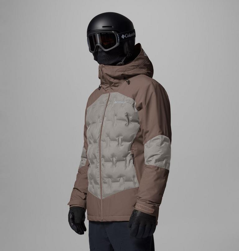 Men's Alpine Break II Insulated Ski Jacket, Color: Iron, Flint Grey, image 3