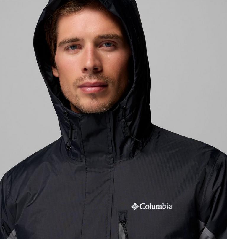 Chaqueta aislante impermeable Pouring Adventure para hombre, Color: Black, City Grey, image 6