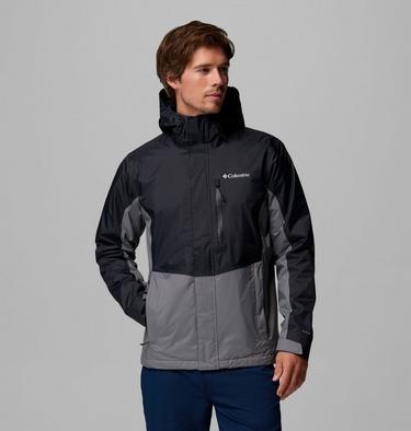Chaqueta aislante impermeable Pouring Adventure para hombre, Color: Black, City Grey, image 5