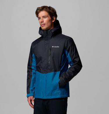 Chaqueta aislante impermeable Pouring Adventure para hombre, Color: Black, Phoenix Blue, image 4