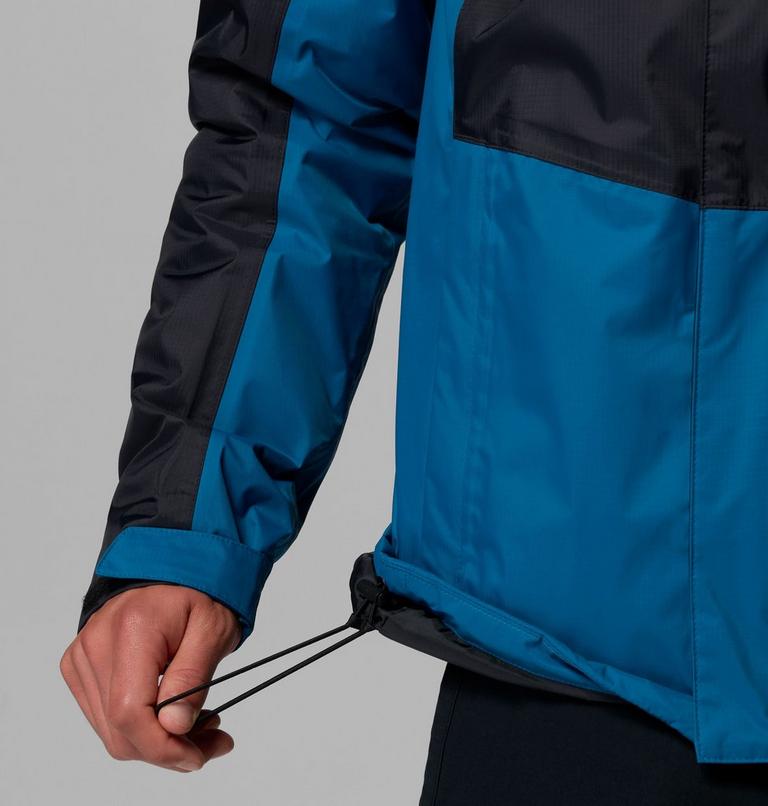 Chaqueta aislante impermeable Pouring Adventure para hombre, Color: Black, Phoenix Blue, image 8