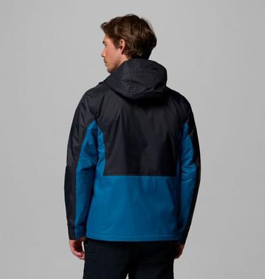 Chaqueta aislante impermeable Pouring Adventure para hombre, Color: Black, Phoenix Blue, image 3
