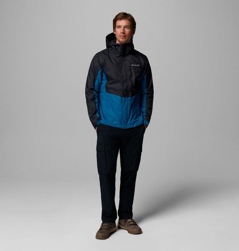 Chaqueta aislante impermeable Pouring Adventure para hombre, Color: Black, Phoenix Blue, image 2