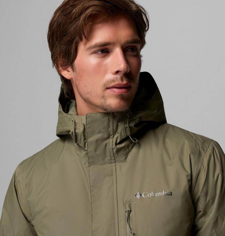 Chaqueta aislante impermeable Pouring Adventure para hombre, Color: Stone Green, image 6