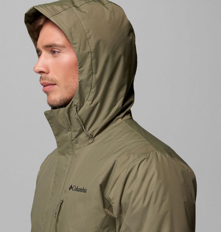 Chaqueta aislante impermeable Pouring Adventure para hombre, Color: Stone Green, image 7