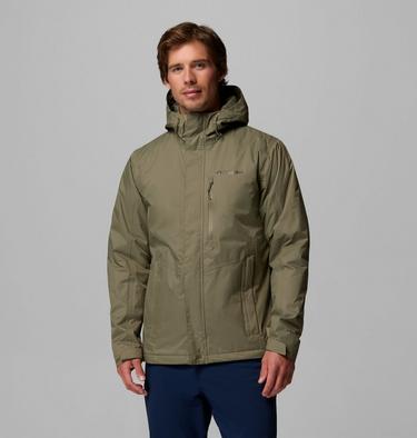 Chaqueta aislante impermeable Pouring Adventure para hombre, Color: Stone Green, image 9