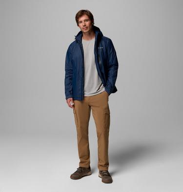 Men's Pouring Adventure Waterproof Insulated Jacket, Color: Collegiate Navy, image 2