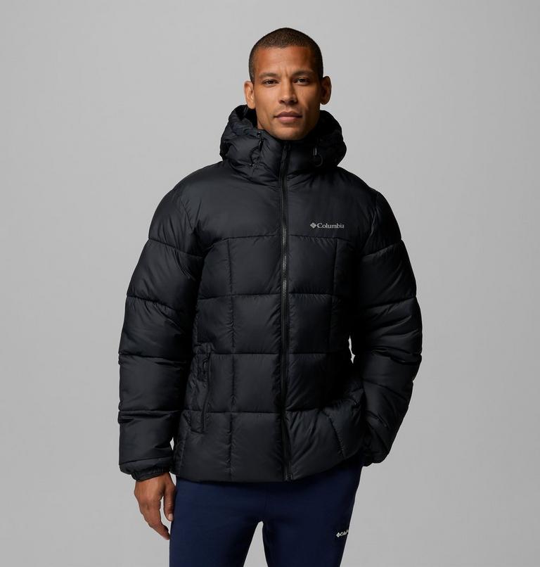 Men's Puffect IV Hooded Puffer Jacket, Color: Black, image 1
