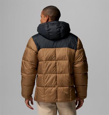 Men's Puffect IV Hooded Puffer Jacket, Color: Delta, Black, image 11