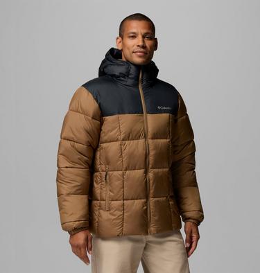 Men's Puffect IV Hooded Puffer Jacket, Color: Delta, Black, image 9