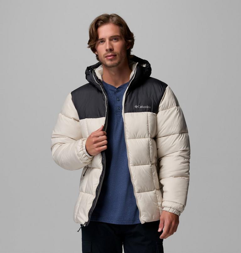 Men's Puffect IV Hooded Puffer Jacket, Color: Dark Stone, Shark, image 5