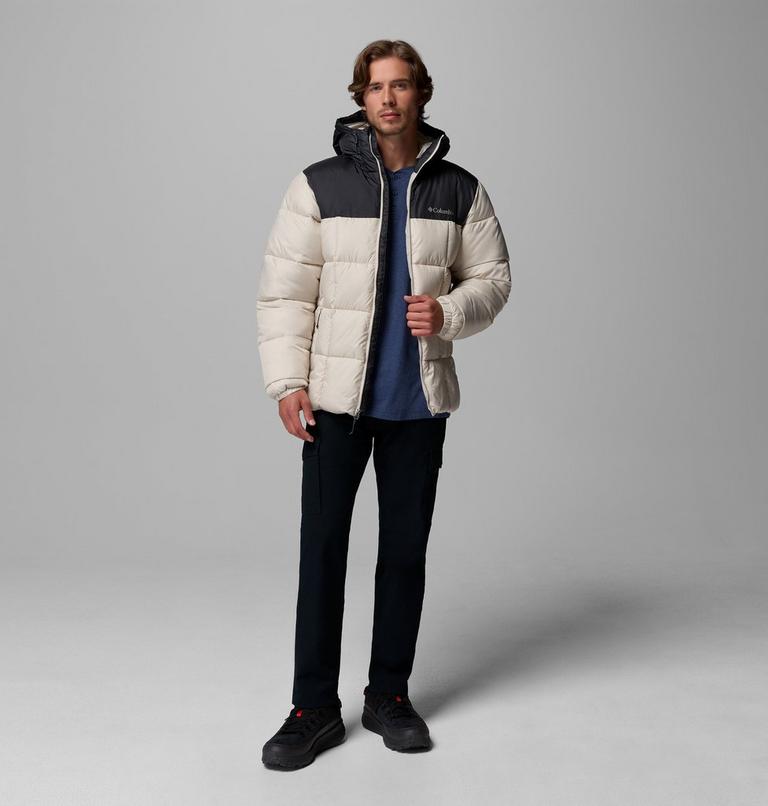 Men's Puffect IV Hooded Puffer Jacket, Color: Dark Stone, Shark, image 2