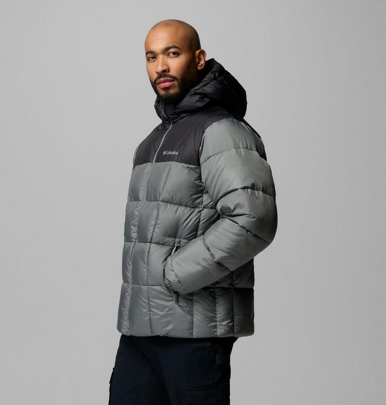 Men's Puffect IV Hooded Puffer Jacket, Color: Sedona Sage, Shark, image 4