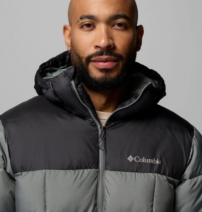 Men's Puffect IV Hooded Puffer Jacket, Color: Sedona Sage, Shark, image 6