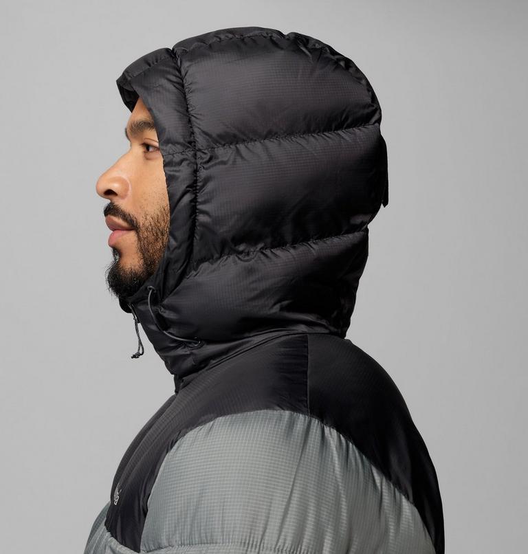 Men's Puffect IV Hooded Puffer Jacket, Color: Sedona Sage, Shark, image 7