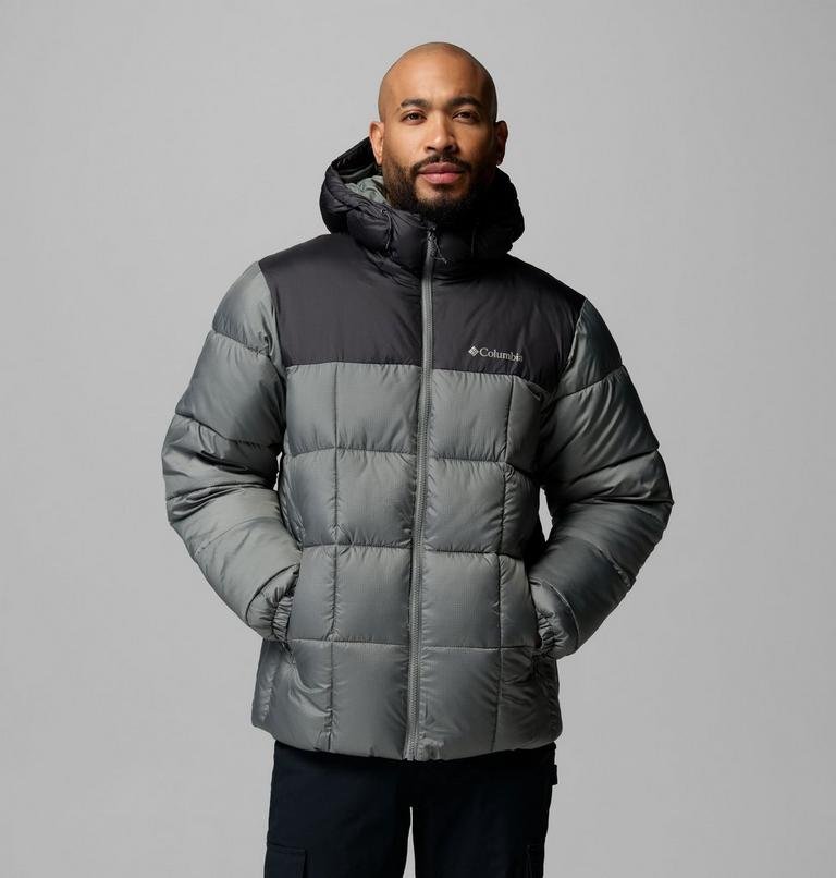 Men's Puffect IV Hooded Puffer Jacket, Color: Sedona Sage, Shark, image 1