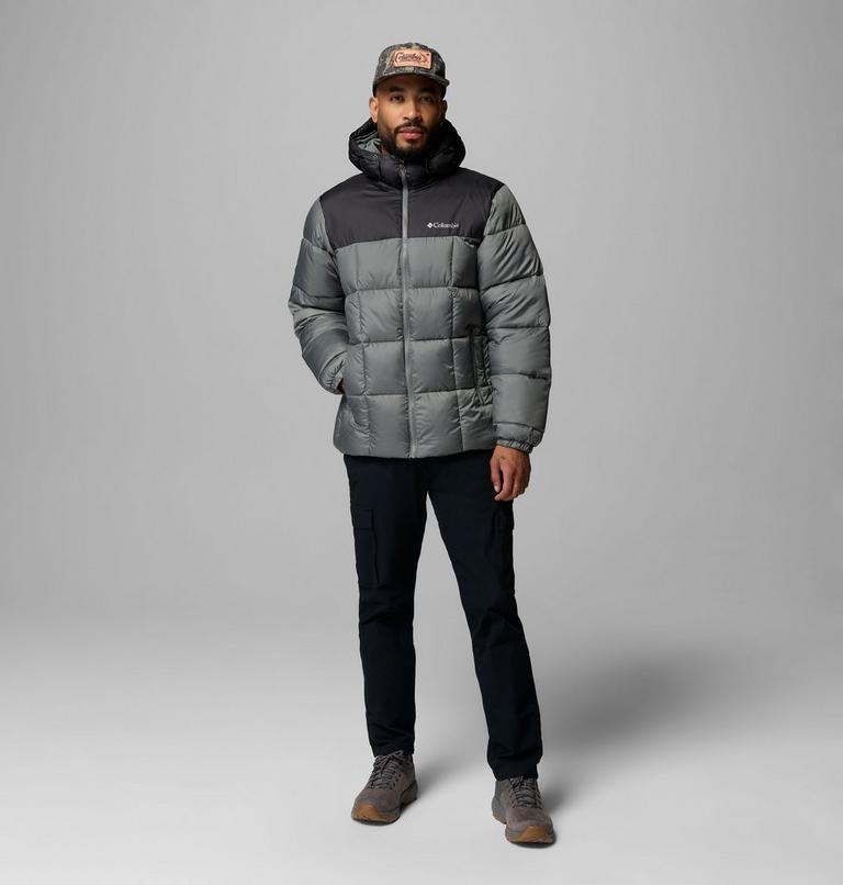 Men's Puffect IV Hooded Puffer Jacket, Color: Sedona Sage, Shark, image 2
