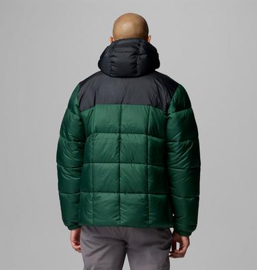Men's Puffect IV Hooded Puffer Jacket, Color: Rain Forest, Black, image 27