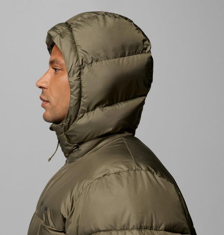Men's Puffect IV Hooded Puffer Jacket, Color: Stone Green, image 7