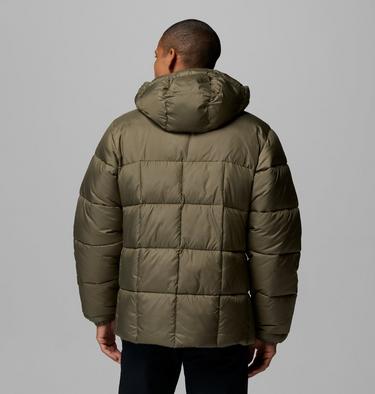 Men's Puffect IV Hooded Puffer Jacket, Color: Stone Green, image 15