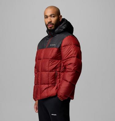 Men's Puffect IV Hooded Puffer Jacket, Color: Red Oxide, Shark, image 4