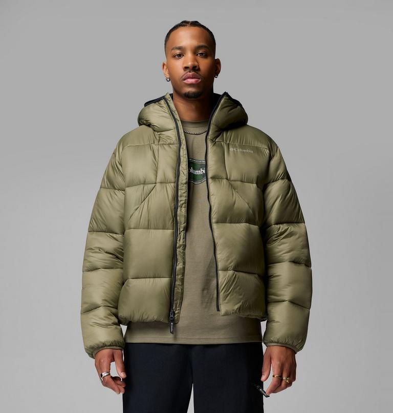 Men's St/rmwall Balaclava Puffer Jacket, Color: Stone Green, image 5