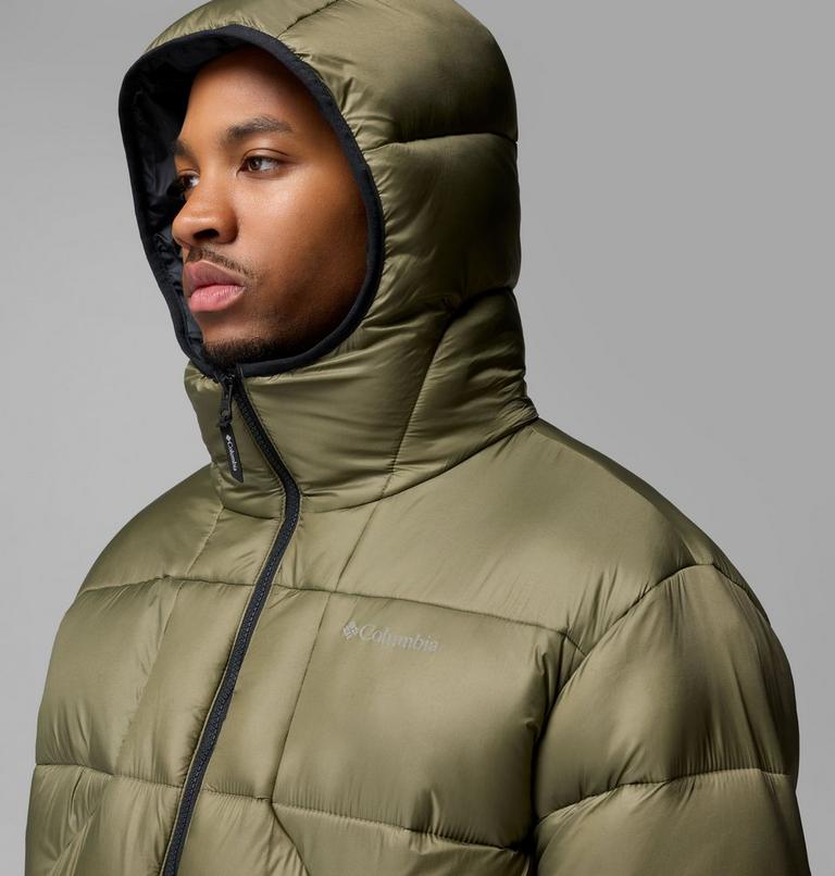 Men's St/rmwall Balaclava Puffer Jacket, Color: Stone Green, image 7
