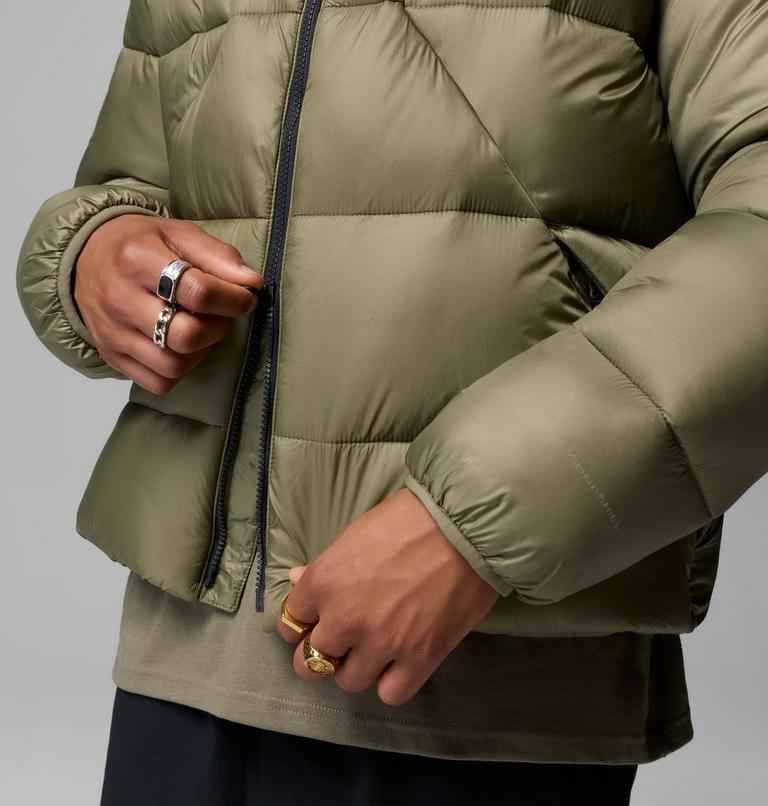 Men's St/rmwall Balaclava Puffer Jacket, Color: Stone Green, image 9