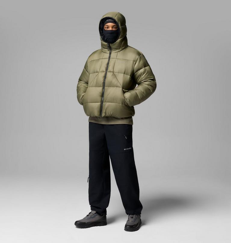 Men's St/rmwall Balaclava Puffer Jacket, Color: Stone Green, image 2