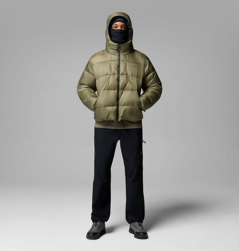 Men's St/rmwall Balaclava Puffer Jacket, Color: Stone Green, image 12