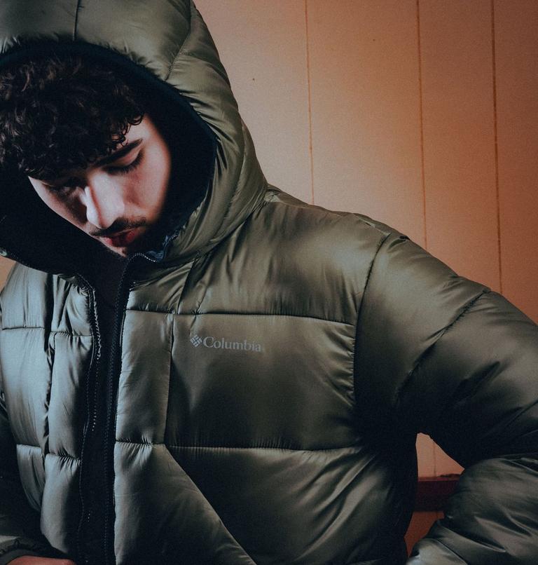 Men's St/rmwall Balaclava Puffer Jacket, Color: Stone Green, image 15