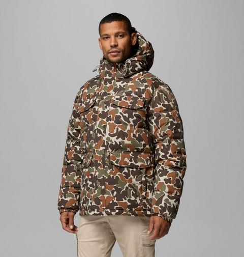 Мужская куртка Columbia Landroamer Printed Puffer, цвет: Камуфляжный
