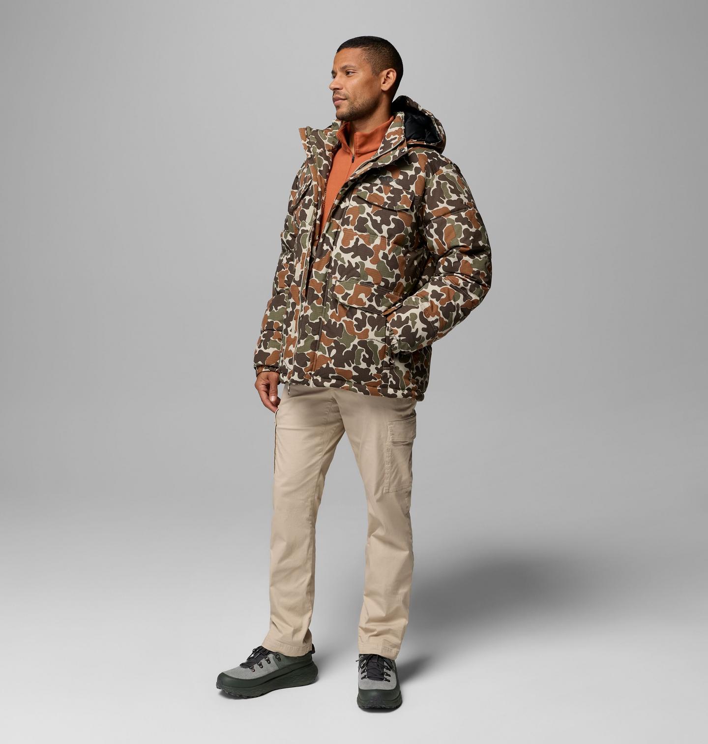 Мужская куртка Columbia Landroamer Printed Puffer, цвет: Камуфляжный — фото 2