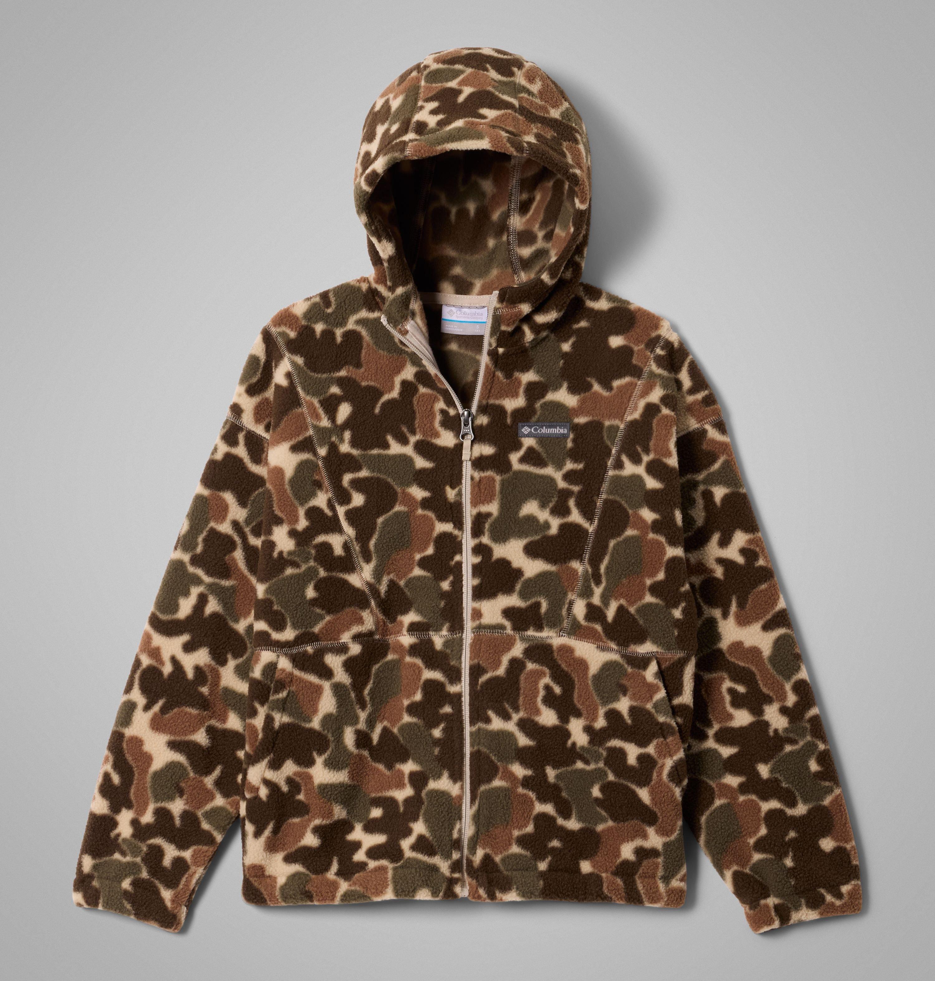 Kids' Timber Crest MTR Fleece Hooded Full Zip Jacket | 160 | S 1