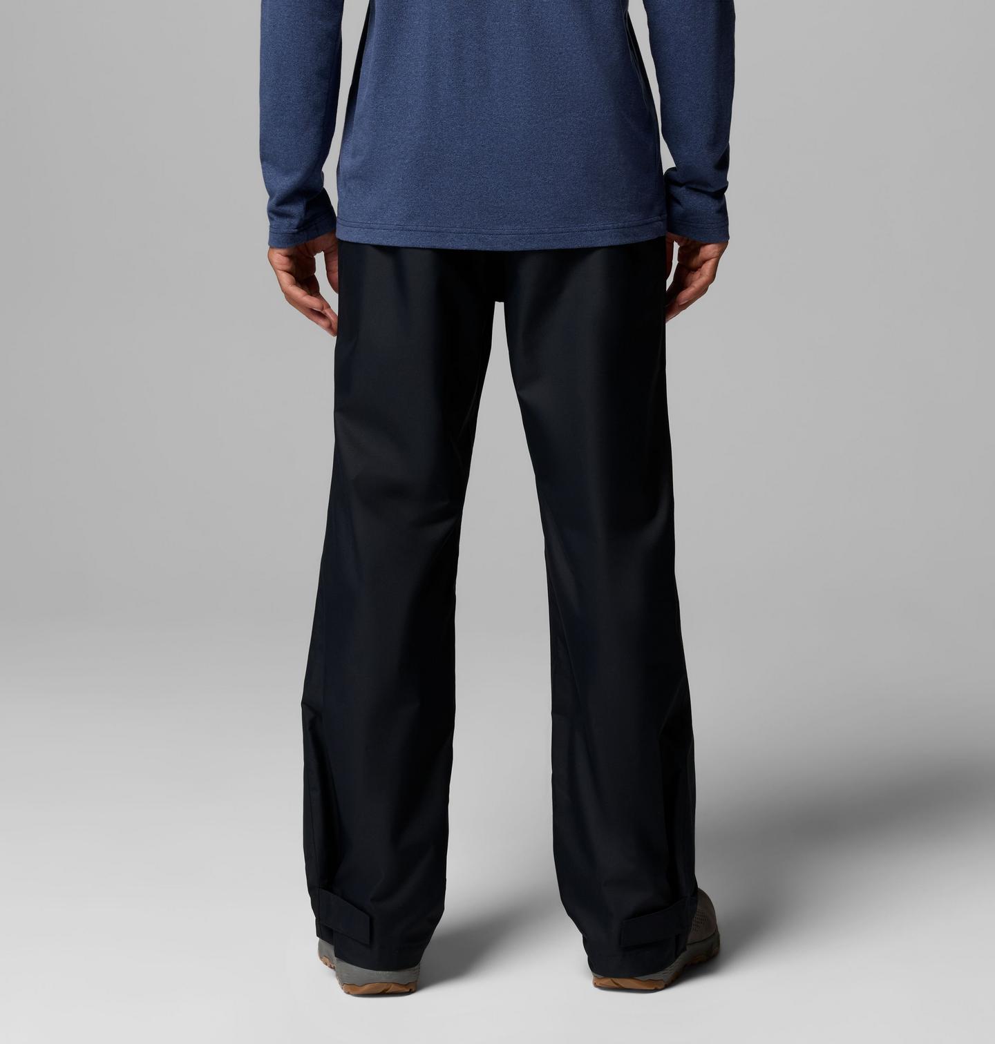 Мужские брюки Columbia Hikebound Rain Pants, цвет: Чёрный — фото 3