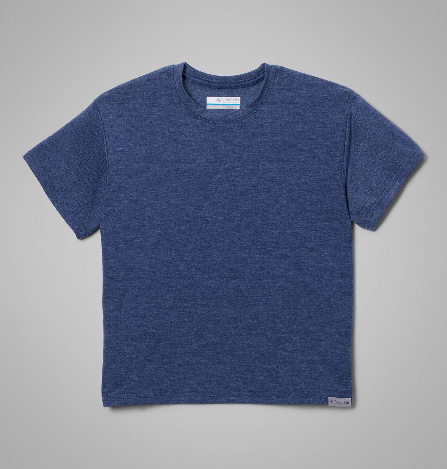 Детская футболка Columbia CSC Soft Stretch, цвет: Карбоновый меланжевый — фото 1